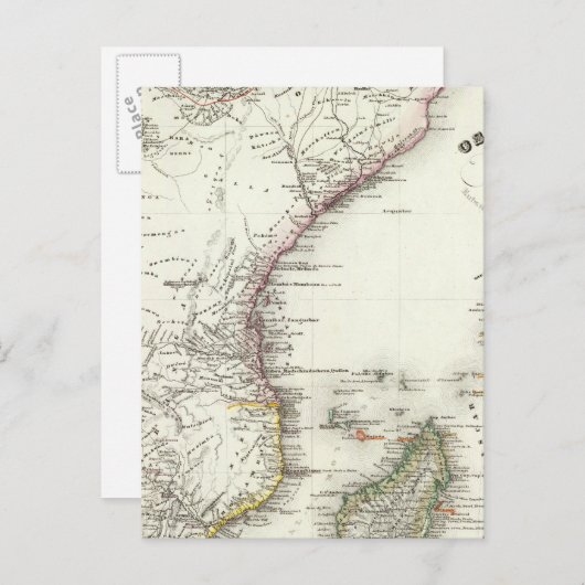 Madagaskar Postkarte (Vorne/Hinten)