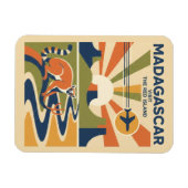Madagaskar Reise Magnet (Horizontal)