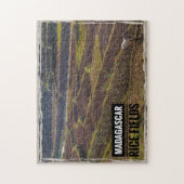 Madagaskar Reisfeld mit Ziege Puzzle (Vertikal)