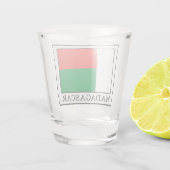 Madagaskar Schnapsglas (Rückseite)