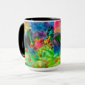 Madagaskar-Spritzen-Tasse Tasse (Vorderseite Links)