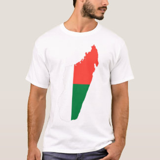 Madagaskar T-Shirt für die Flagge von Männern