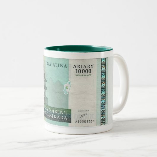 Madagaskar-Tasse Zweifarbige Tasse (VorderseiteRechts)