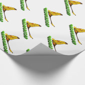 Madagaskar-Tiersymbol Geschenkpapier (Ecke)