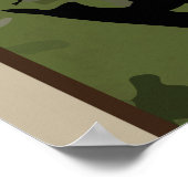 Madagaskar Vintage Travel Poster (Ecke)