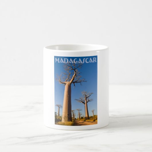 Madagassische Baobabs Kaffeetasse (Mittel)