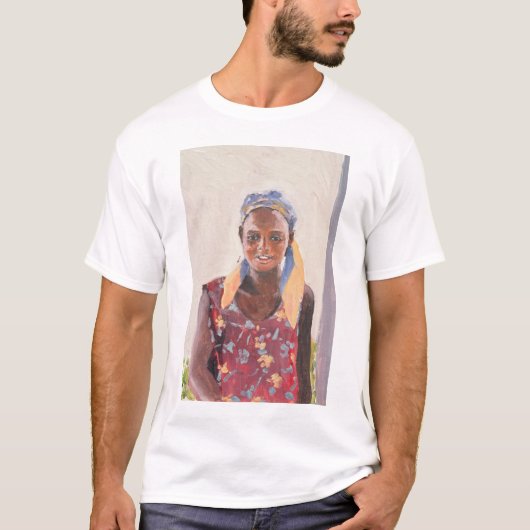 Madagassisches Mädchen 1989 T-Shirt (Vorderseite)