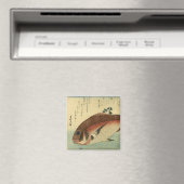 Madai oder Red Tai - Hiroshige japanische Fischdru Magnet (In Situ (Geschirrspüler))