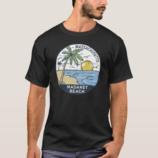 Madaket Beach Massachusetts Vintag T-Shirt (Vorderseite)