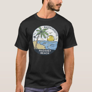 Madaket Beach Massachusetts Vintage-Übersetzung T-Shirt