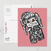 Madalynne Der Mammoth Postkarte (Vorne/Hinten)