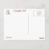 Madalynne Der Mammoth Postkarte (Rückseite)