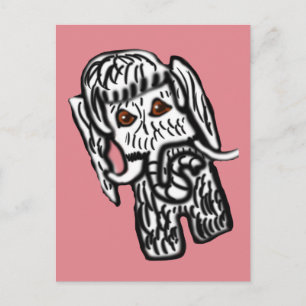 Madalynne Der Mammoth Postkarte
