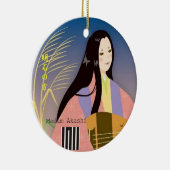 Madam Akashi   from 'The Tales of Genji' Keramik Ornament (Rechts)