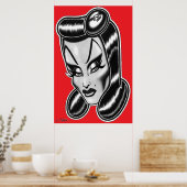 Madam La Mars™ Poster (Küche)