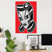 Madam La Mars™ Poster (Heimbüro)