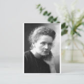 Madam Marie Curie Postkarte (Stehend Vorderseite)