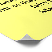 Madam-Marie-Curie-Zitat Poster (Ecke)