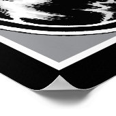 Madam Mars™/Glamour Portrait Poster (Ecke)