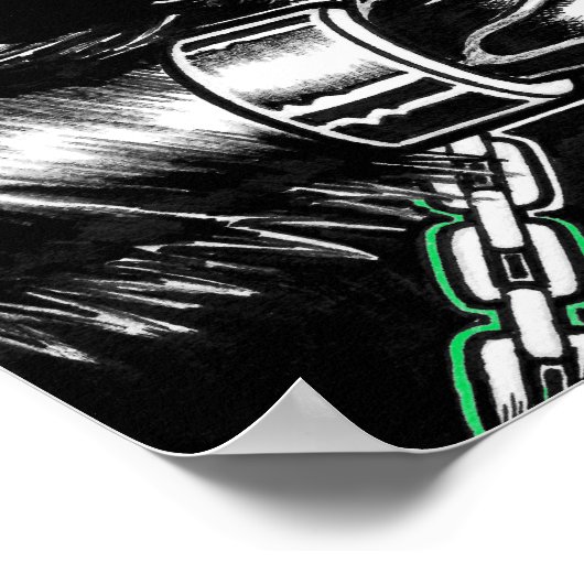 Madam Mars' Manimal Poster (Ecke)