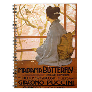 Madama Butterfly - Metlicovitz Notizblock