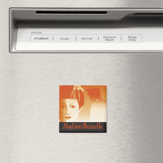 Madama Butterfly! Opera Magnet (In Situ (Geschirrspüler))