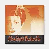 Madama Butterfly! Opera Magnet (Vorne)