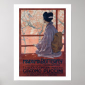 Madama Butterfly Vintage Poster (1904) (Vorne)