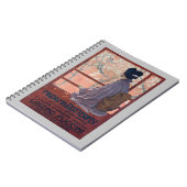 Madama Butterfly Vintage Poster (1904) Notizblock (Linke Seite)