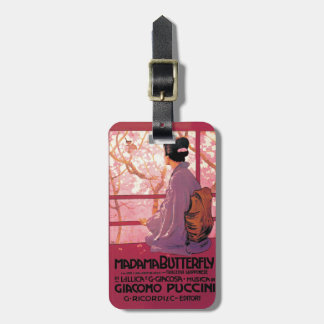 Madama Schmetterling Gepäckanhänger