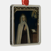 Madame Acarie bekannt als Marie de L'Incarnation Silbernes Ornament (Rechts)