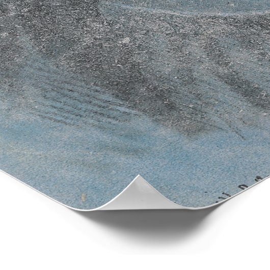 Madame Aubry Olympia of Gouges, 1784 Poster (Ecke)