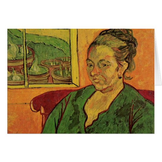 Madame Augustine Roulin von Vincent van Gogh (Vorderseite (Horizontal))