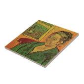 Madame Augustine Roulin von Vincent van Gogh Fliese (Seite)
