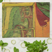 Madame Augustine Roulin von Vincent van Gogh Geschirrtuch (Gefaltet)