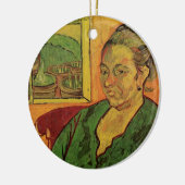 Madame Augustine Roulin von Vincent van Gogh Keramik Ornament (Links)
