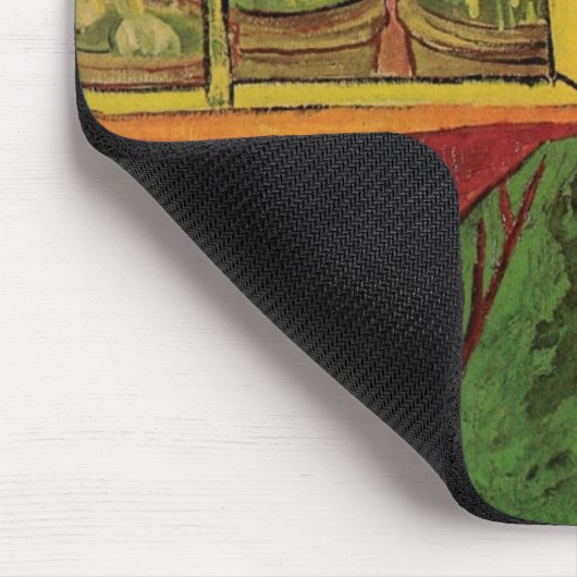 Madame Augustine Roulin von Vincent van Gogh Mousepad (Ecke)