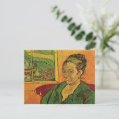 Madame Augustine Roulin von Vincent van Gogh Postkarte (Stehend Vorderseite)