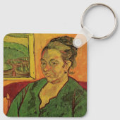 Madame Augustine Roulin von Vincent van Gogh Schlüsselanhänger (Rückseite)