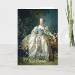 Madame Bergeret 1766 Alles Gute zum Geburtstag Bes Karte