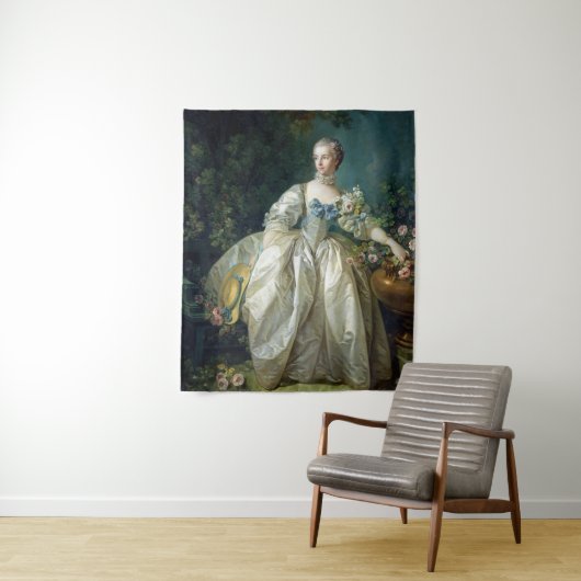 Madame Bergeret 1766 Boucher Wandteppich (Beispiel)