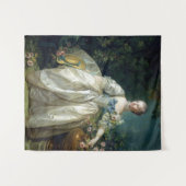 Madame Bergeret 1766 Boucher Wandteppich (Vorderseite (Horizontal))