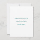 Madame Bergeret 1766 Happy Birthday (Rückseite)