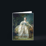 Madame Bergeret 1766 Happy Birthday Best Friend Karte<br><div class="desc">"Alles Gute zum Geburtstag Bester Freund!" auf links Seite: "Glücklicher Geburtstag zu dem, der immer wieder meine Seele hebt. Auf der rechten Seite heißt es: "Die Geburtstage kommen jedes Jahr, aber Freunde wie Sie kommen nur einmal im Leben. Alles Gute zum Geburtstag!" Ein wunderschönes Ölgemälde von Madame Bergeret in einem...</div>