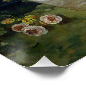 Madame Bergeret 1766 von Francois Boucher Ölfarbe Poster (Ecke)