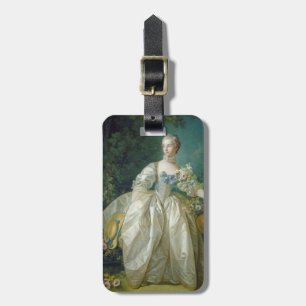 Madame Bergeret, C. 1766 (Öl auf Leinwand) Gepäckanhänger