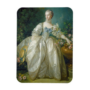 Madame Bergeret, c. 1766 (Öl auf Leinwand) Magnet
