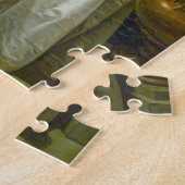 Madame Bergeret, C. 1766 (Öl auf Leinwand) Puzzle (Seite)