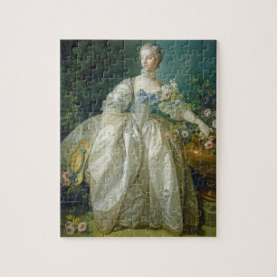 Madame Bergeret, C. 1766 (Öl auf Leinwand) Puzzle