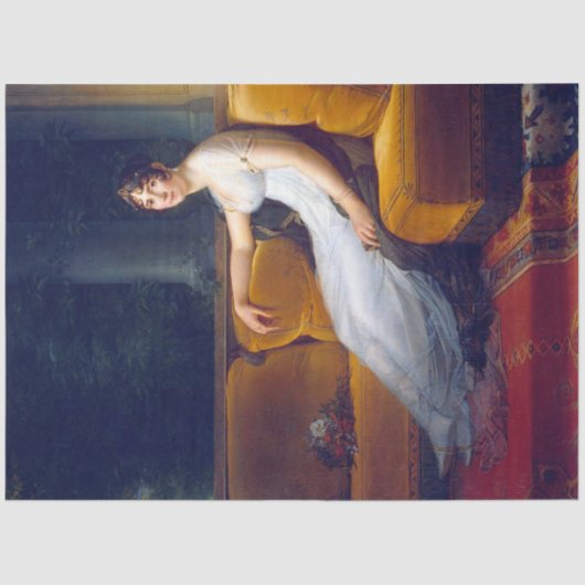 Madame Bonaparte (Josephine) Seidenpapier (Vorderseite)